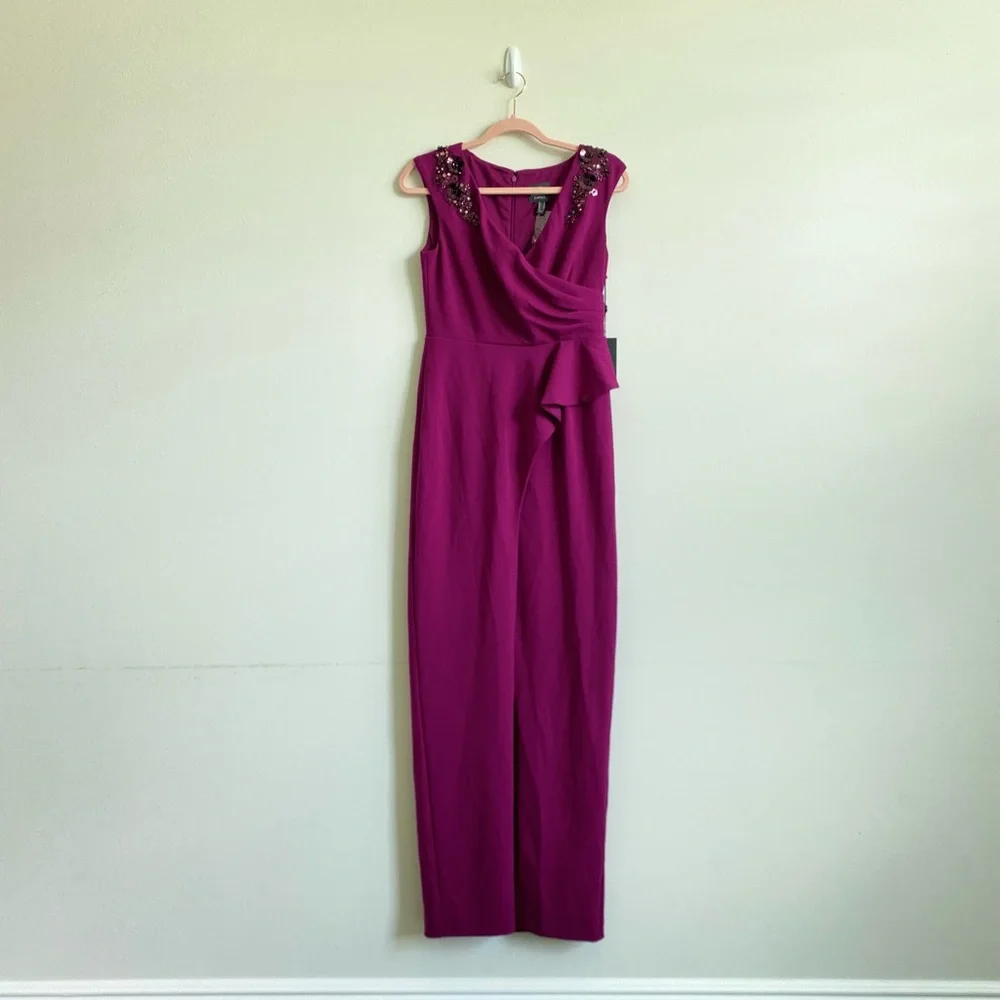 ADRIANA PAPELL Embellished evening dress - Picture 4 of 11